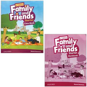 combo family and friends: starter: class book + workbook