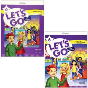 combo let's go level 6: student book + workbook with online practice - 5th edition (bộ 2 cuốn)