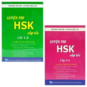 combo luyện thi hsk cấp tốc (bộ 2 cuốn)