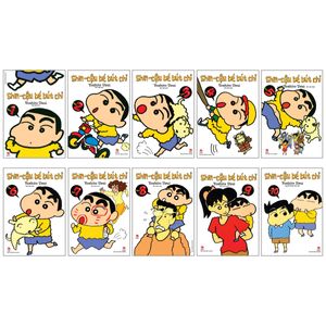 combo manga - shin cậu bé bút chì: tập 1 - 10 (bộ 10 tập)