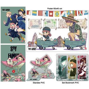 combo manga spy x family - tập 9 - bản thường + limited edition - tặng kèm standee pvc + set bookmark pvc + poster