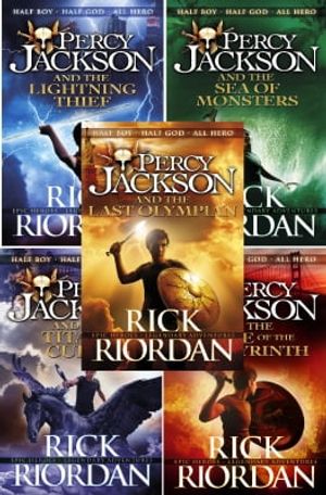 combo percy jackson and the olympians - 5 books (movie tie-in edition)