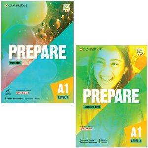 combo prepare a1 level 1: student's book + workbook with audio download