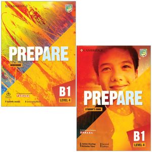 combo prepare b1 level 4: student's book + workbook with audio download