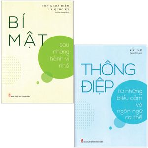 combo sách bí mật sau những hành vi nhỏ + thông điệp từ những biểu cảm và ngôn ngữ cơ thể (bộ 2 cuốn)