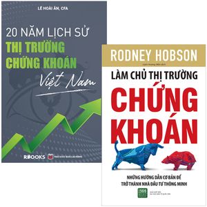 combo sách làm chủ thị trường chứng khoán + 20 năm lịch sử thị trường chứng khoán việt nam (bộ 2 cuốn)