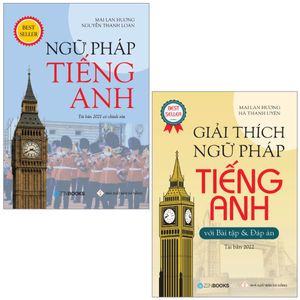 combo sách ngữ pháp tiếng anh mai lan hương (bộ 2 cuốn)