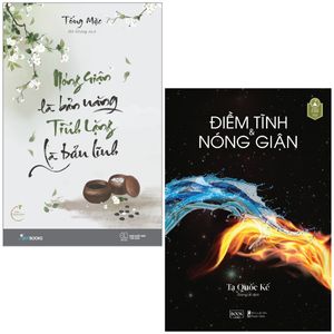 combo sách nóng giận là bản năng, tĩnh lặng là bản lĩnh + điềm tĩnh & nóng giận (bộ 2 cuốn)