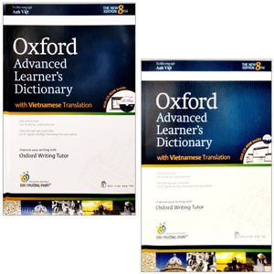 combo sách oxford advanced learner's dictionary with vietnamese translation - bìa mềm + bìa cứng (bộ 2 cuốn)