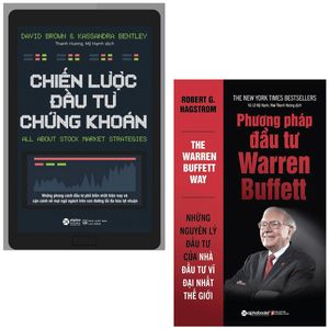 combo sách phương pháp đầu tư warren buffett + chiến lược đầu tư chứng khoán (bộ 2 cuốn)