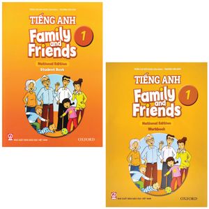 combo sách tiếng anh 1 - family and friends (national edition) - student book + workbook