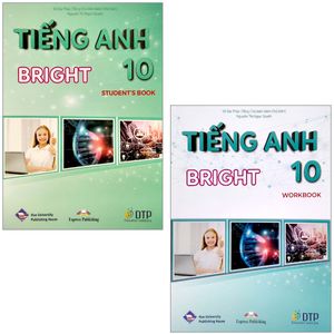 combo sách tiếng anh 10 bright - student's book + workbook (bộ 2 cuốn)