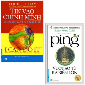 combo sách tin vào chính mình + vượt ao tù ra biển lớn (bộ 2 cuốn)