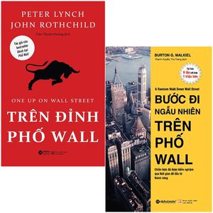 combo sách trên đỉnh phố wall + bước đi ngẫu nhiên trên phố wall (bộ 2 cuốn)