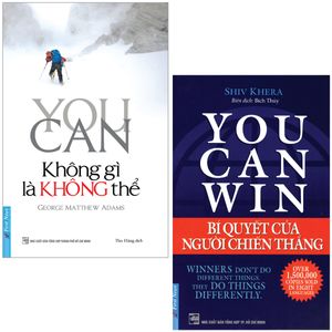 combo sách you can - không gì là không thể + you can win - bí quyết người chiến thắng (bộ 2 cuốn)