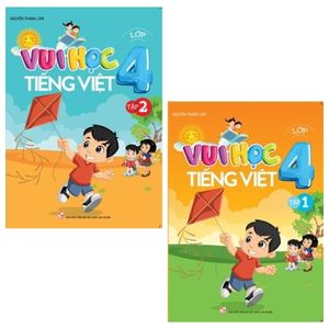 combo vui học tiếng việt lớp 4 - tập 1 và 2 (bộ 2 tập)