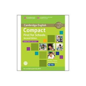 compact first for schools student's book with answers with cd-rom