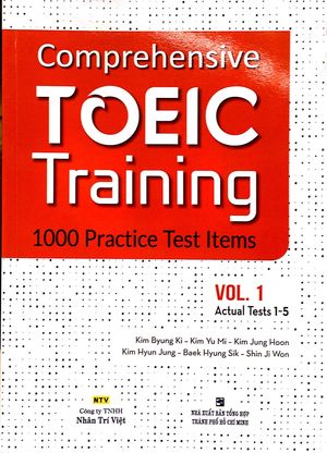 comprehensive toeic training 1000 practice test items (vol 1) - kèm cd