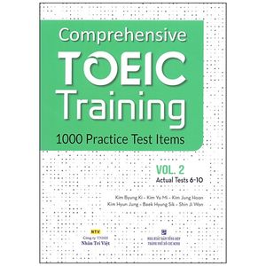 comprehensive toeic training 1000 practice test items (vol 2) - kèm cd