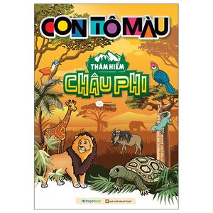 con tô màu - thám hiểm châu phi