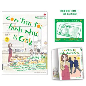 con trai tôi hình như là gay - tập 2 - tặng kèm mini-card + bìa áo 2 mặt