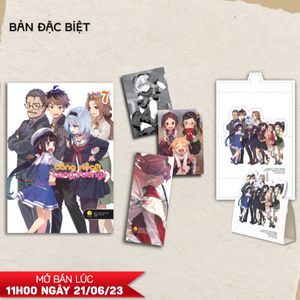 công việc của long vương - tập 7 - bản đặc biệt - tặng kèm 1 bookmark + 2 postcard + 1 popup standee