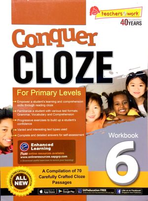 conquer cloze workbook  6