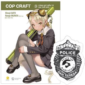 cop craft - cảnh sát đến từ hai thế giới (tập 3) - tặng kèm bookmark