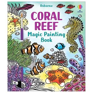 coral reef magic painting book