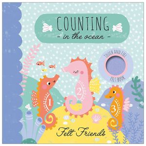 counting in the ocean - felt friends (touch & feel felt book)