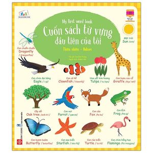 cuốn sách từ vựng đầu tiên của tôi - my first word book- thiên nhiên - nature