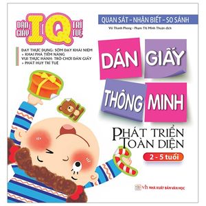 dán giấy iq trí tuệ: quan sát - nhận biết - so sánh