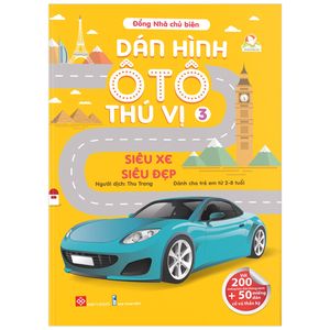 dán hình ô tô thú vị - siêu xe siêu đẹp