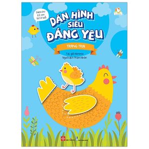 dán hình siêu đáng yêu - trang trại