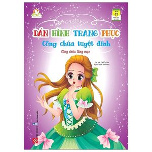 dán hình trang phục công chúa tuyệt đỉnh - công chúa lãng mạn