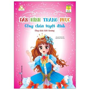 dán hình trang phục công chúa tuyệt đỉnh - công chúa thời thượng