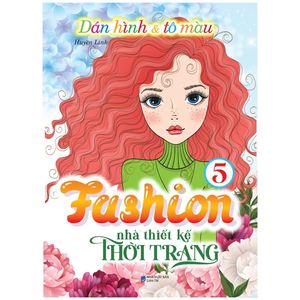 dán hình và tô màu - fashion nhà thiết kế thời trang 5