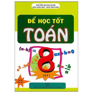 để học tốt toán lớp 8 - tập 1