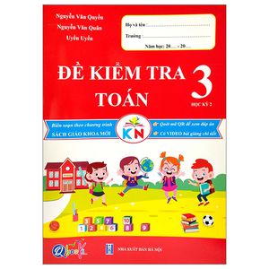 đề kiểm tra toán 3 - học kì 2 (kết nối) (2023)