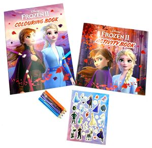 disney frozen 2 activity pack (2-in-1 activity bag disney)