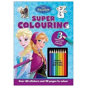 disney - frozen: super colouring (colouring time xtra disney)