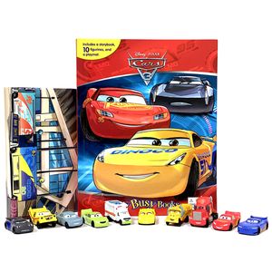 disney/pixar cars 3 my busy book