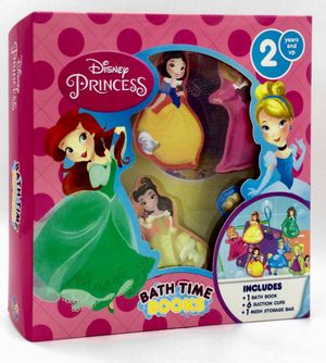 disney princess: bath time books