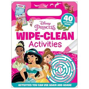 disney princess: wipe-clean activities