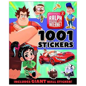 disney - wreck it ralph 2: 1001 stickers (1001 stickers disney)