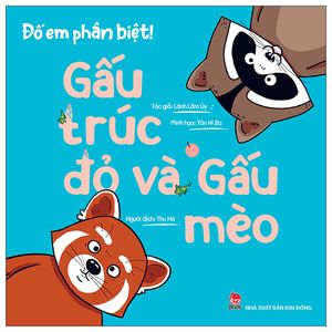 đố em phân biệt! - gấu trúc đỏ và gấu mèo