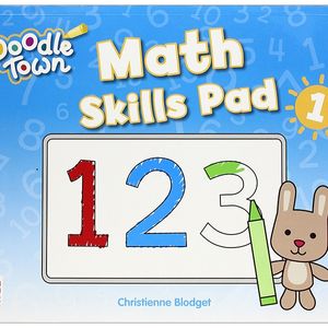 doodle town 1 math skills pad