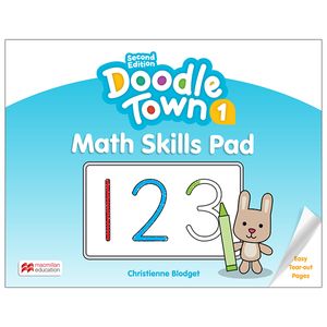 doodle town level 1 math skills pad 2nd edition