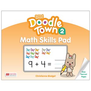 doodle town level 2 math skills pad 2nd edition