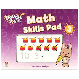 doodle town level 3 math skills pad